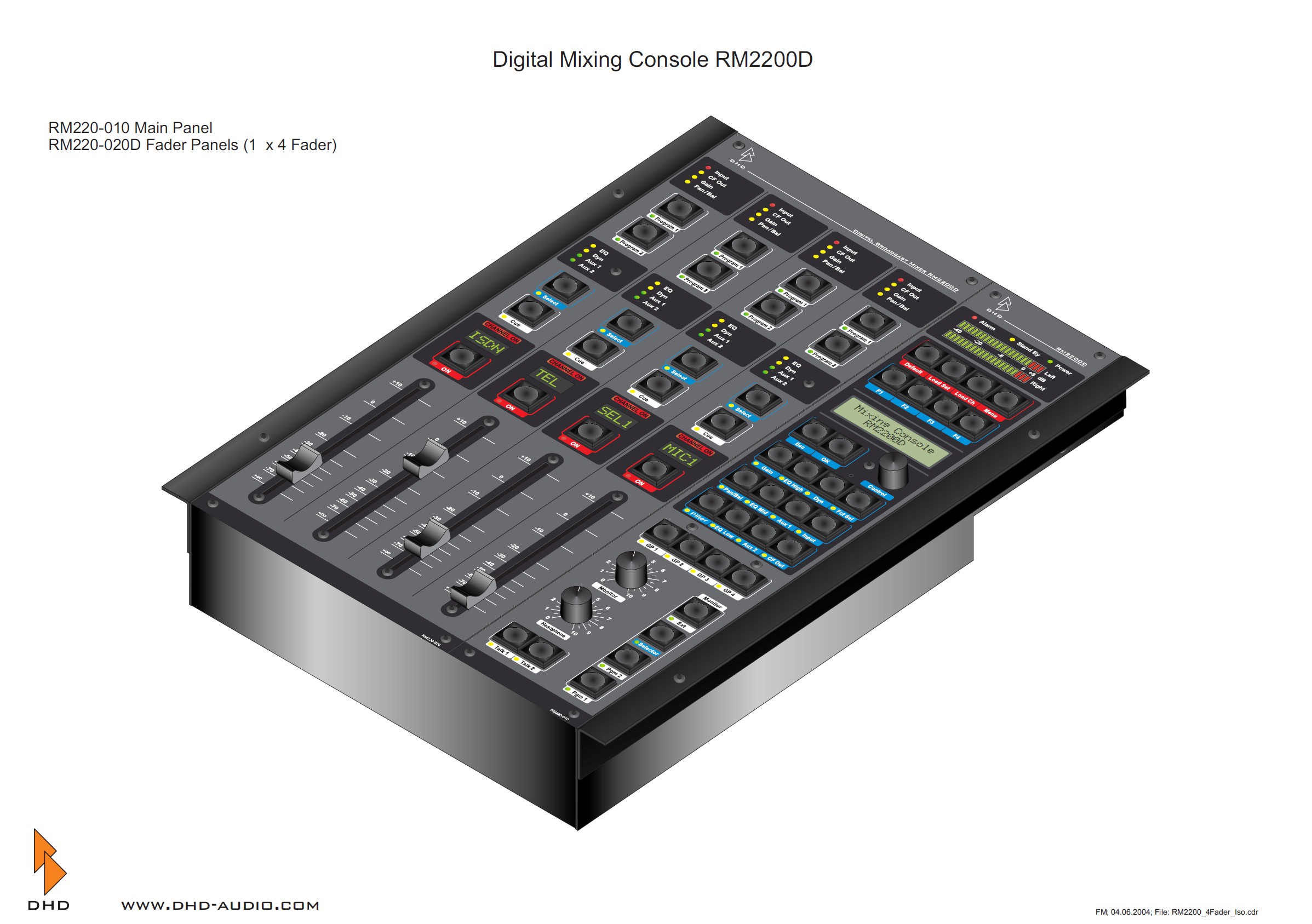 Dhd rm2200d overview
