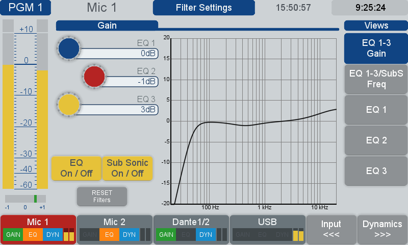 Dx screen eq